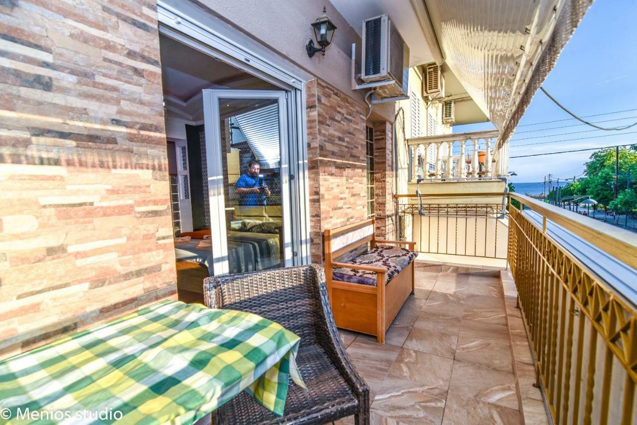 Menios Apartments And Studios Nea Kallikrateia Extérieur photo